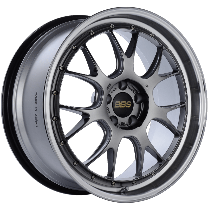 Kies-Motorsports BBS BBS LM-R 20x9.5 5x114.3 ET40 CB66 Diamond Black Center Diamond Cut Lip Wheel Main image
