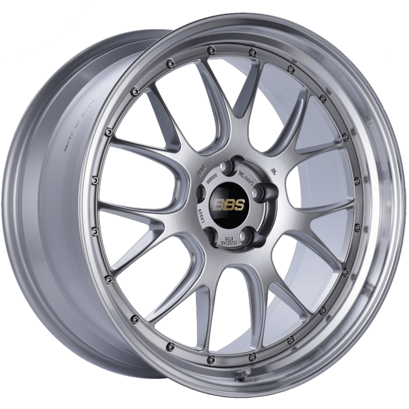 Kies-Motorsports BBS BBS LM-R 21x10 5x120 ET35 Diamond Silver Center Diamond Cut Lip Wheel -82mm PFS/Clip Required Main image