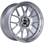 Kies-Motorsports BBS BBS LM-R 21x10 5x120 ET35 Diamond Silver Center Diamond Cut Lip Wheel -82mm PFS/Clip Required