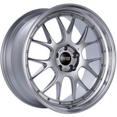 Kies-Motorsports BBS BBS LM-R 21x10 5x120 ET35 Diamond Silver Center Diamond Cut Lip Wheel -82mm PFS/Clip Required
