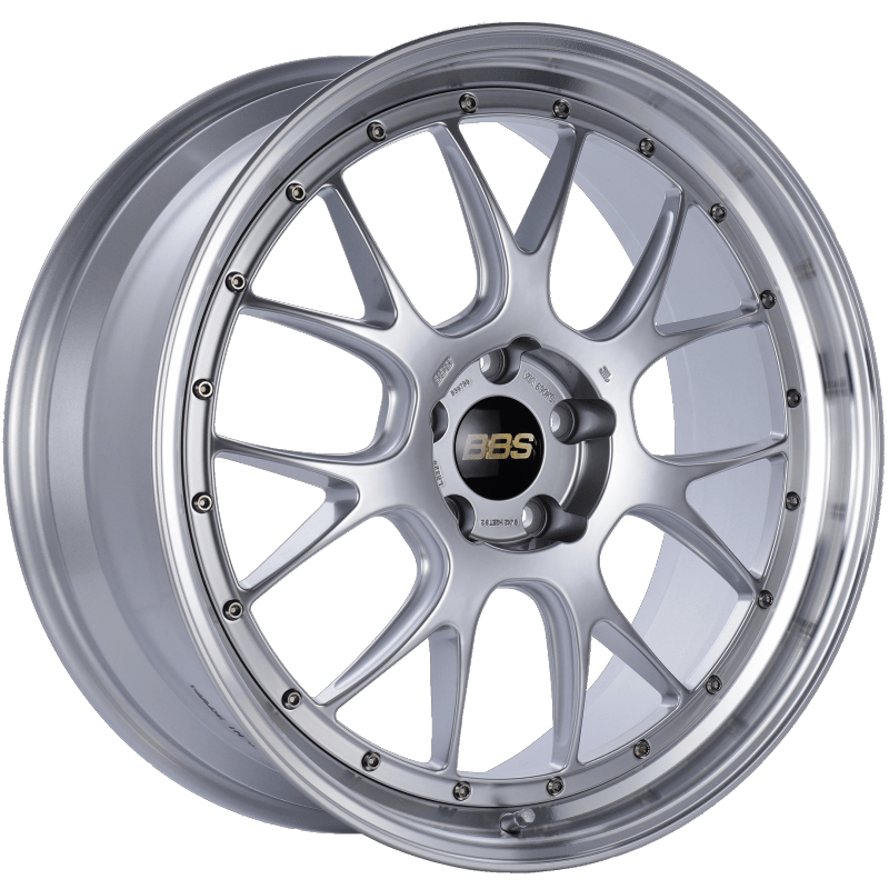 Kies-Motorsports BBS BBS LM-R 21x9 5x120 ET32 Diamond Silver Center Diamond Cut Lip Wheel -82mm PFS/Clip Required Main image
