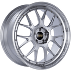 Kies-Motorsports BBS BBS LM-R 21x9 5x120 ET32 Diamond Silver Center Diamond Cut Lip Wheel -82mm PFS/Clip Required