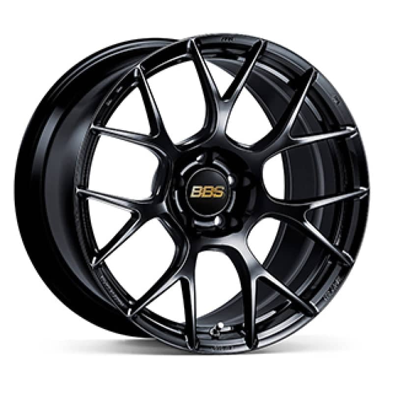 Kies-Motorsports BBS BBS RE-V7 19x10 5x120 ET22 PFS Gloss Black Wheel -82mm PFS/Clip Required
