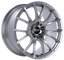 Kies-Motorsports BBS BBS RE-V7 21x10.5 5x112 ET15 Gloss Diamond Silver Wheel 82mm PFS/Clip Required