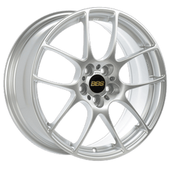 Kies-Motorsports BBS BBS RF 17x7.5 5x100 ET48 PFS Diamond Silver Wheel -82mm PFS/Clip Req