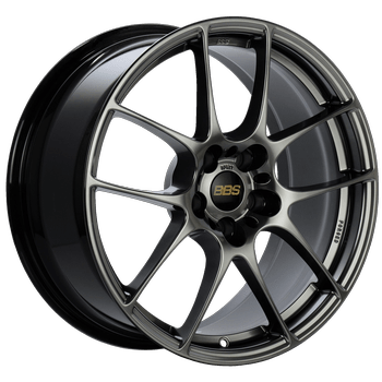 Kies-Motorsports BBS BBS RF 17x7.5 5x112 ET45 Diamond Black Wheel - 82mm PFS/Clip Required