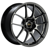 Kies-Motorsports BBS BBS RF 17x7.5 5x112 ET45 Diamond Black Wheel - 82mm PFS/Clip Required