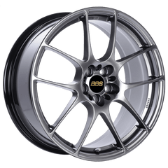 Kies-Motorsports BBS BBS RF 18x8 5x120 ET35 Diamond Black Wheel -82mm PFS/Clip Required