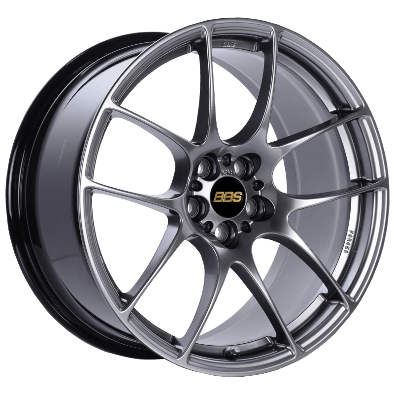 Kies-Motorsports BBS BBS RF 18x9 5x100 ET45 Diamond Black Wheel -70mm PFS/Clip Required