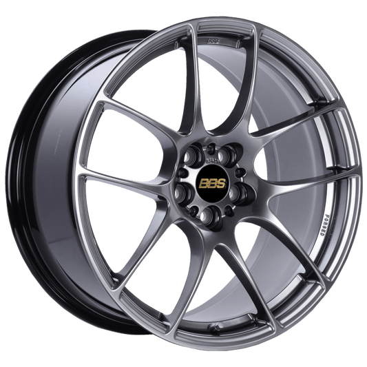 Kies-Motorsports BBS BBS RF 18x9 5x114.3 ET48 Diamond Black Wheel -82mm PFS/Clip Required