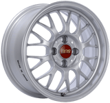 Kies-Motorsports BBS BBS RG-F 15x7 4x100 ET33 Sport Silver Wheel -70mm PFS/Clip Required