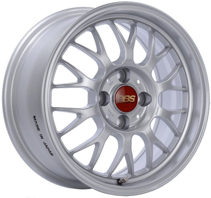 Kies-Motorsports BBS BBS RG-F 15x7 4x100 ET42 Sport Silver Wheel -70mm PFS/Clip Required
