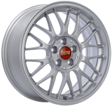 Kies-Motorsports BBS BBS RG-F 16x7 4x100 ET35 Sport Silver Wheel -70mm PFS/Clip Required
