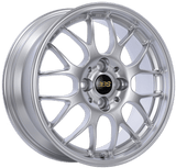Kies-Motorsports BBS BBS RG-R 17x7.5 5x112 ET48 Diamond Silver Wheel - 82mm PFS/Clip Required