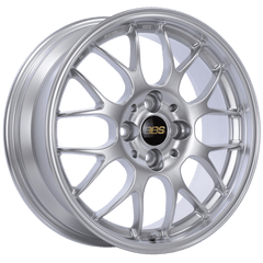 Kies-Motorsports BBS BBS RG-R 17x8 5x120 ET40 CB72.5 Diamond Silver Wheel -82mm PFS/Clip Req