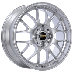 Kies-Motorsports BBS BBS RG-R 17x9 5x120 ET42 Diamond Silver Wheel -82mm PFS/Clip Required
