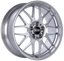 Kies-Motorsports BBS BBS RG-R 18x8.5 5x114.3 ET36 PFS Diamond Silver Wheel -82mm PFS/Clip Req