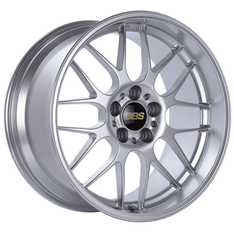 Kies-Motorsports BBS BBS RG-R 18x8.5 5x120 ET13 Diamond Silver Wheel -82mm PFS/Clip Required
