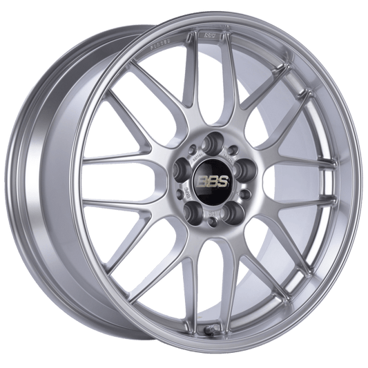 Kies-Motorsports BBS BBS RG-R 18x8.5 5x120 ET22 Diamond Silver Wheel -82mm PFS/Clip Required