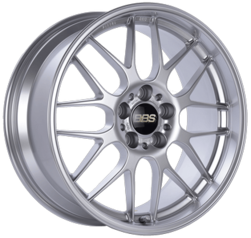 Kies-Motorsports BBS BBS RG-R 18x9.5 5x114.3 ET38 PFS Diamond Silver Wheel -82mm PFS/Clip Req