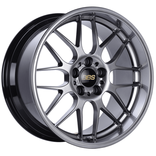 Kies-Motorsports BBS BBS RG-R 19x9.5 5x114.3 ET22 Diamond Black Wheel -82mm PFS/Clip Required