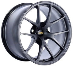 Kies-Motorsports BBS BBS RI-A 18x10.5 5x114.3 ET18 Matte Graphite Wheel -82mm PFS/Clip Required