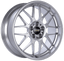 Kies-Motorsports BBS BBS RI-A 18x10 5x120 ET25 Diamond Silver Wheel -82mm PFS/Clip Required