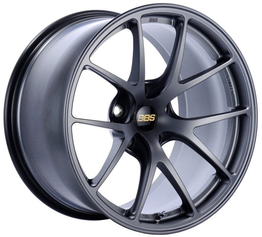 Kies-Motorsports BBS BBS RI-A 18x9.5 5x114.3 ET22 Matte Graphite Wheel -82mm PFS/Clip Required
