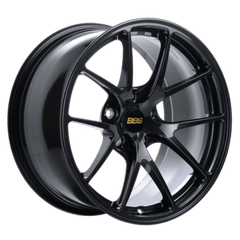 Kies-Motorsports BBS BBS RI-A 18x9.5 5x120 ET40 PFS Metallic Black Subtle Blue Flake Wheel -82mm PFS/Clip Req