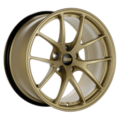 Kies-Motorsports BBS BBS RI-A 19x9 5x130 ET50 CB71.6 Gold Wheel -82mm PFS/Clip Required