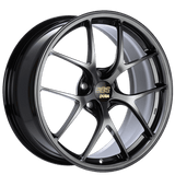 Kies-Motorsports BBS BBS RI-D 20x11 5x114.3 ET15 66CB Diamond Black Wheel PFS/Clip Required