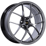 Kies-Motorsports BBS BBS RI-D 20x8.5 5x112 ET41 Diamond Black Wheel -82mm PFS/Clip Required