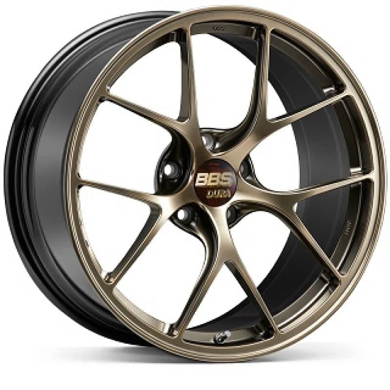 Kies-Motorsports BBS BBS RI-D 21x10.5 5x112 ET10 Diamond Gold Wheel -82mm PFS/Clip Required