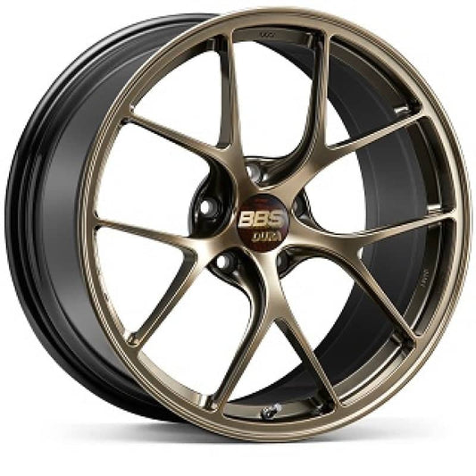 Kies-Motorsports BBS BBS RI-D 21x10.5 5x112 ET10 Diamond Gold Wheel -82mm PFS/Clip Required