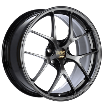 Kies-Motorsports BBS BBS RI-S 20x10 5x112 ET38 Diamond Black Center / Diamond Cut Lip Wheel -82mm PFS/Clip Required
