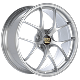 Kies-Motorsports BBS BBS RI-S 20x10 5x120 ET34 Diamond Silver Center / Diamond Cut Lip Wheel -82mm PFS/Clip Required