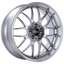 Kies-Motorsports BBS BBS RS-GT 18x8.5 5x120 ET15 Diamond Silver Center Diamond Cut Lip Wheel -82mm PFS/Clip Required