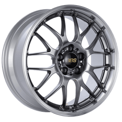 Kies-Motorsports BBS BBS RS-GT 19x9.5 5x112 ET38 Diamond Black Center Diamond Cut Lip Wheel -82mm PFS/Clip Required