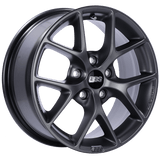 Kies-Motorsports BBS BBS SR 16x7 5x120 ET36 Satin Grey Wheel -82mm PFS/Clip Required