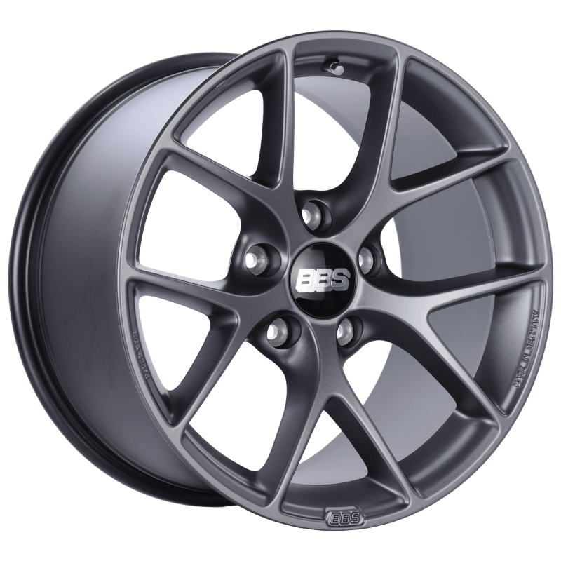 Kies-Motorsports BBS BBS SR 18x10 5x130 ET41 CB71.6 Satin Grey Wheel