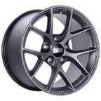 Kies-Motorsports BBS BBS SR 18x10 5x130 ET41 CB71.6 Satin Grey Wheel