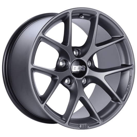 Kies-Motorsports BBS BBS SR 18x10 5x130 ET41 CB71.6 Satin Grey Wheel