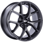 Kies-Motorsports BBS BBS SR 18x8 5x112 ET21 CB66.5 Satin Grey Wheel