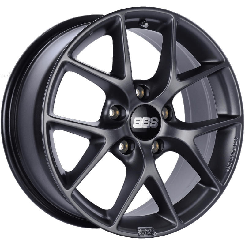 Kies-Motorsports BBS BBS SR 18x8 5x130 ET50 CB71.6 Satin Grey Wheel