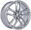 Kies-Motorsports BBS BBS SX 17x7.5 5x120 ET37 Sport Silver Wheel -72.5mm