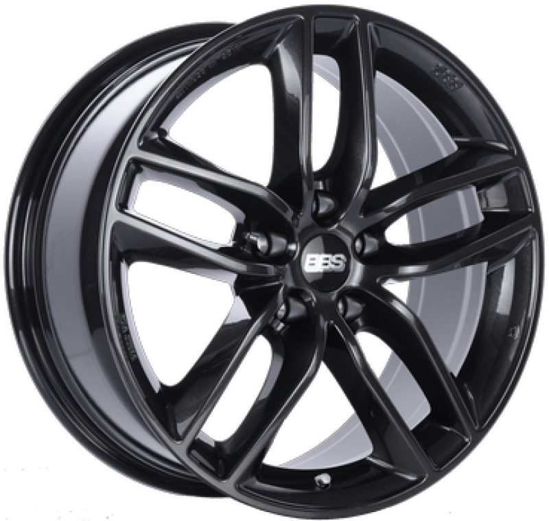 Kies-Motorsports BBS BBS SX 17x7.5 5x120 ET49 Crystal Black Wheel -72.5mm