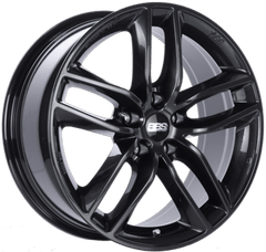 Kies-Motorsports BBS BBS SX 18x8 5x120 ET30 Crystal Black Wheel -72.5mm