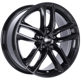 Kies-Motorsports BBS BBS SX 19x8.5 5x114.3 ET45 Crystal Black Wheel -82mm PFS/Clip Required