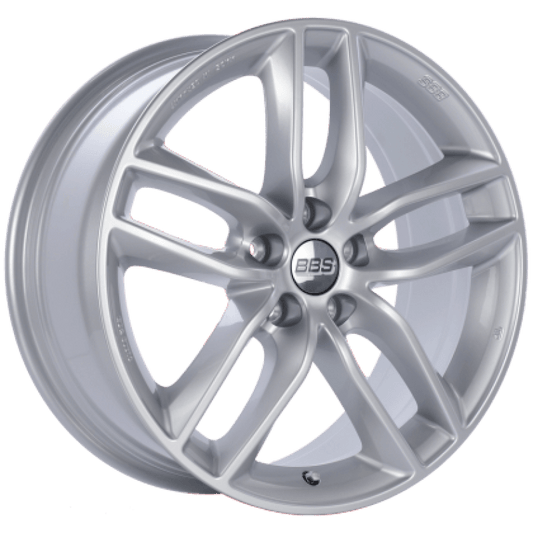 Kies-Motorsports BBS BBS SX 19x8.5 5x114.3 ET45 Sport Silver Wheel -82mm PFS/Clip Required