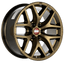 Kies-Motorsports BBS BBS TL-A 20x9 6x139 ET12 CB78 (GM/RAM) Gloss Bronze Wheel